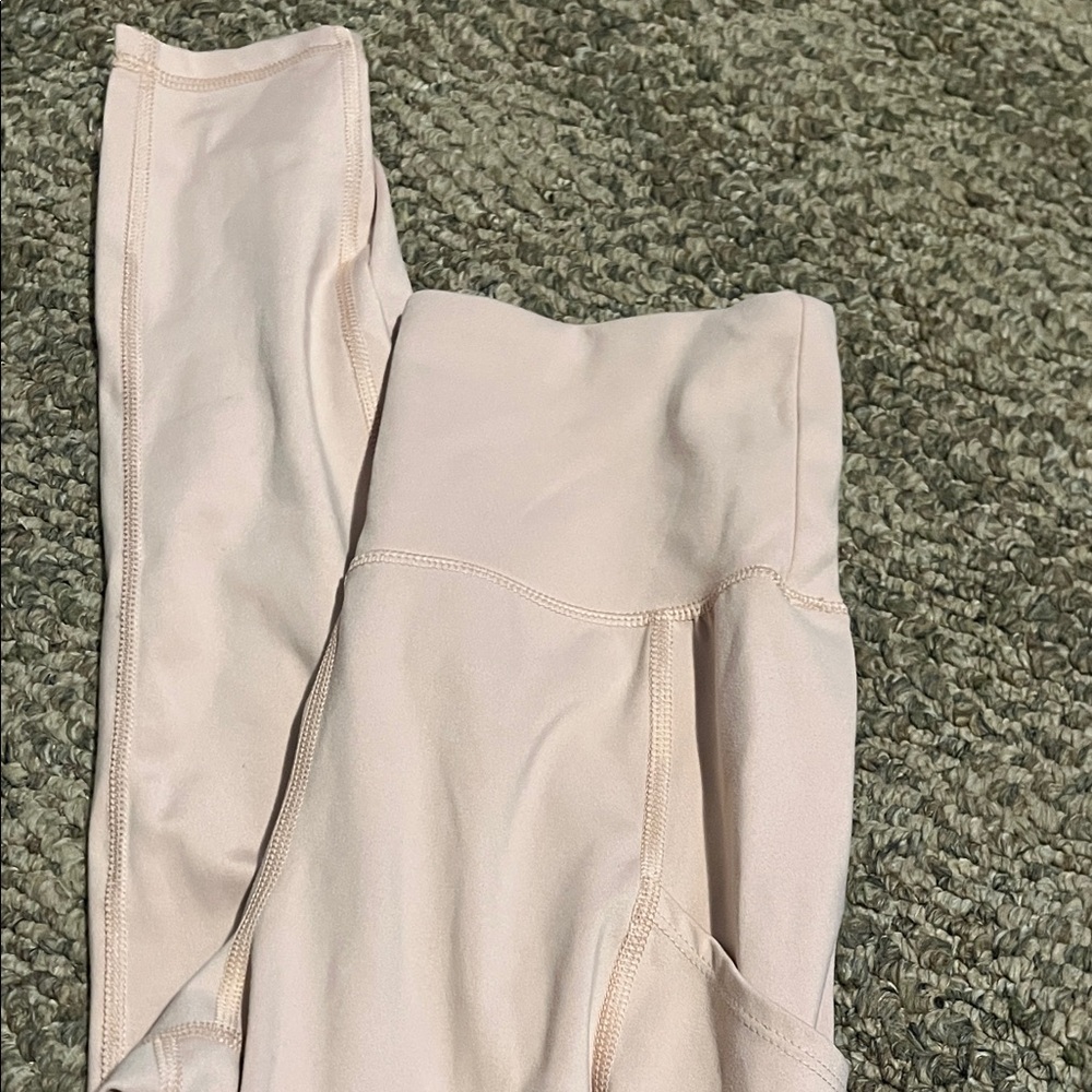 American Eagle Outfitters Light Pink Kids Leggings